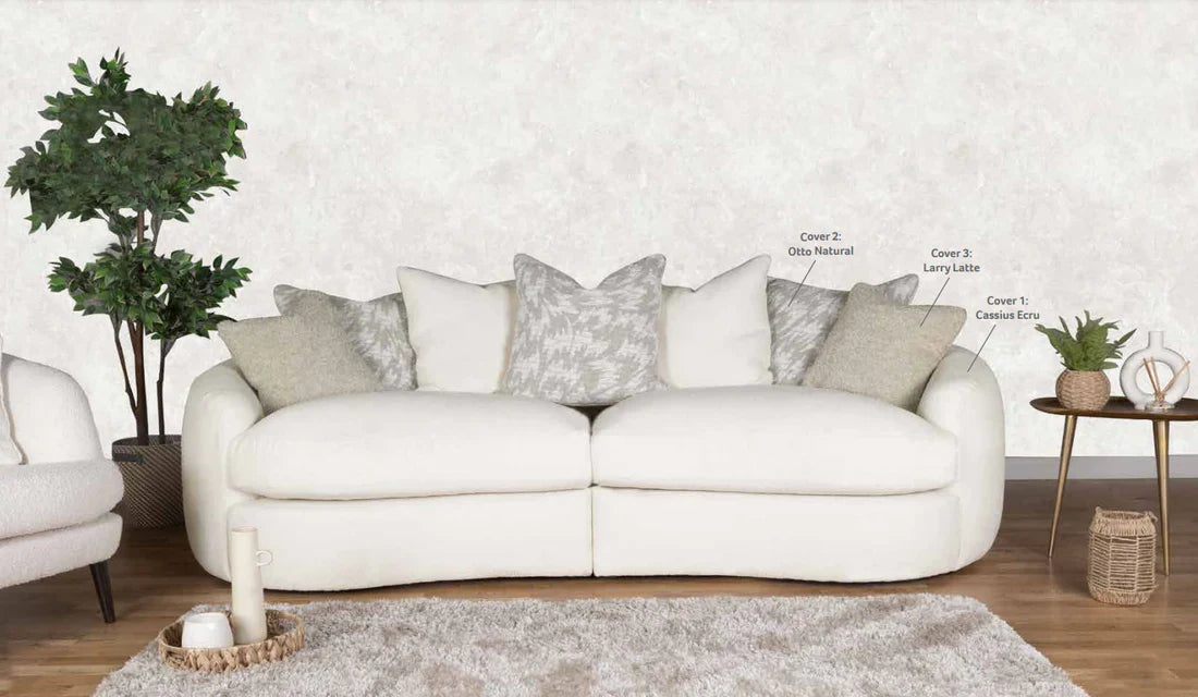 Logan Cushion Back Sofa Range