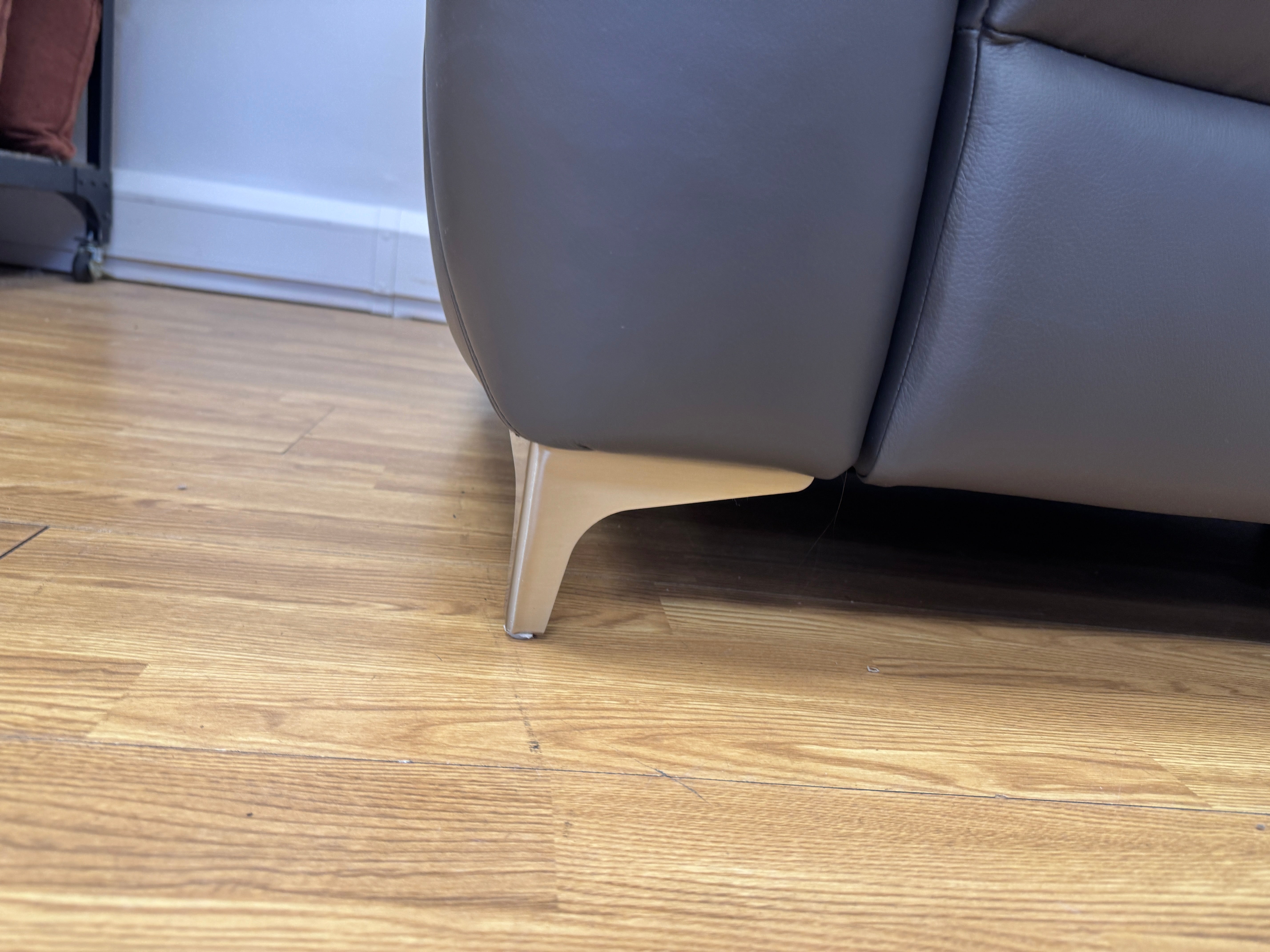 G Plan Jackson 2 seater sofa in Slate plush leather