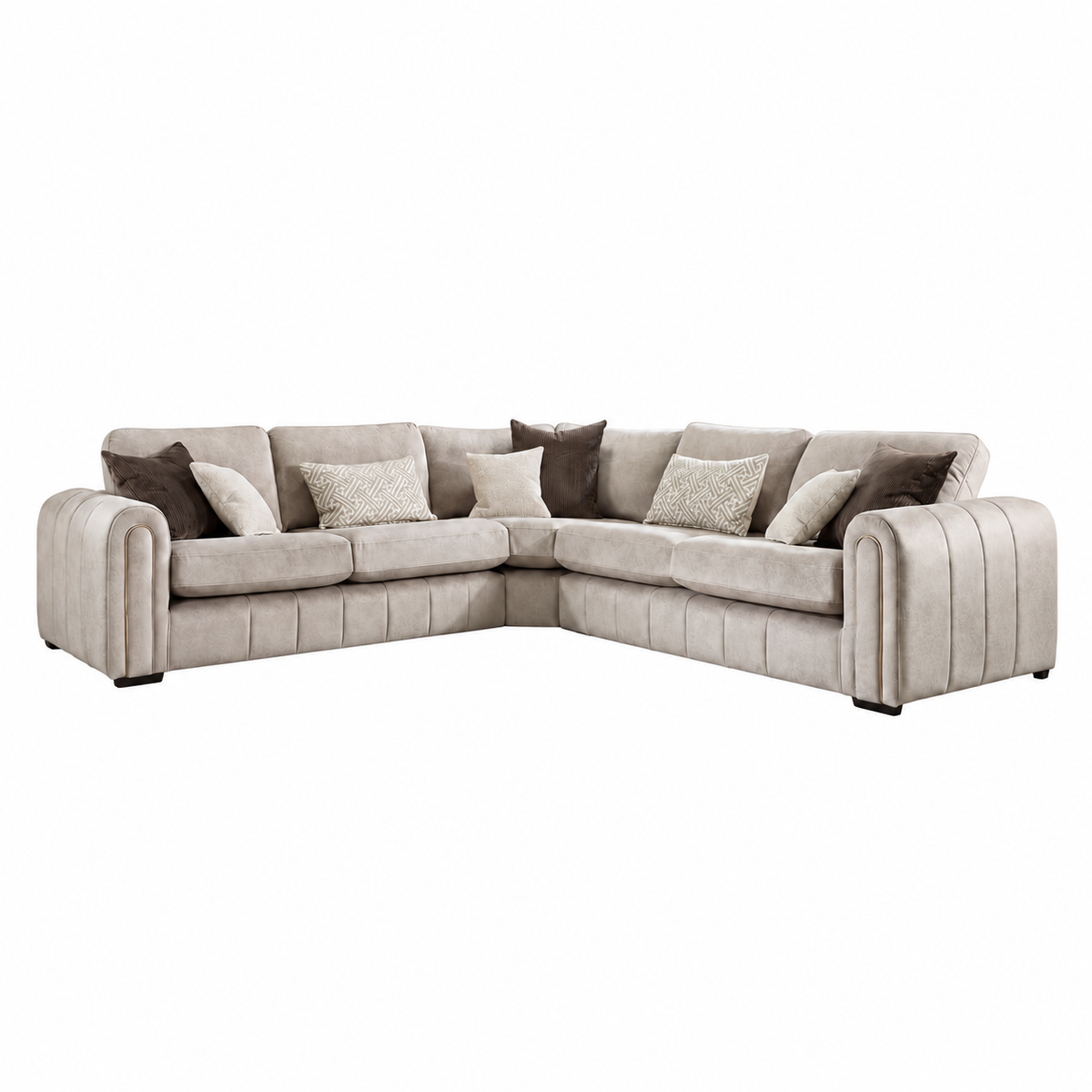 Glamour 2 corner 2 sofa group (equal sided corner sofa)