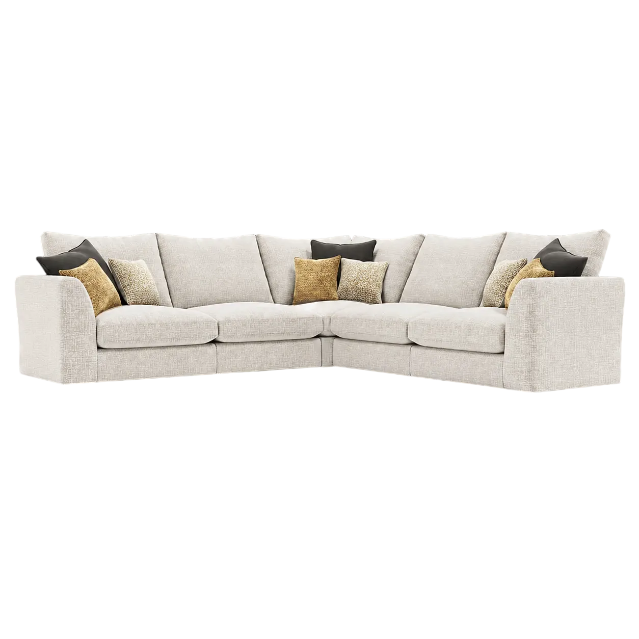 Morris equal sided large corner sofa