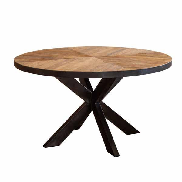 Oban dining table with metal legs - Round or Oval available
