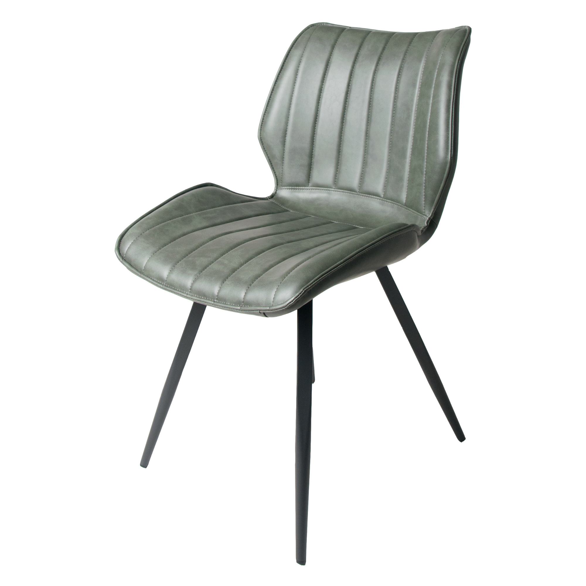 Alfa (pair of) dining chairs with 180 degree bounce back swivel feature