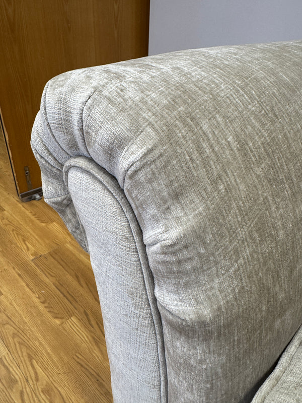 Danbury 2 seater sofa in Dion Husk chenille fabric