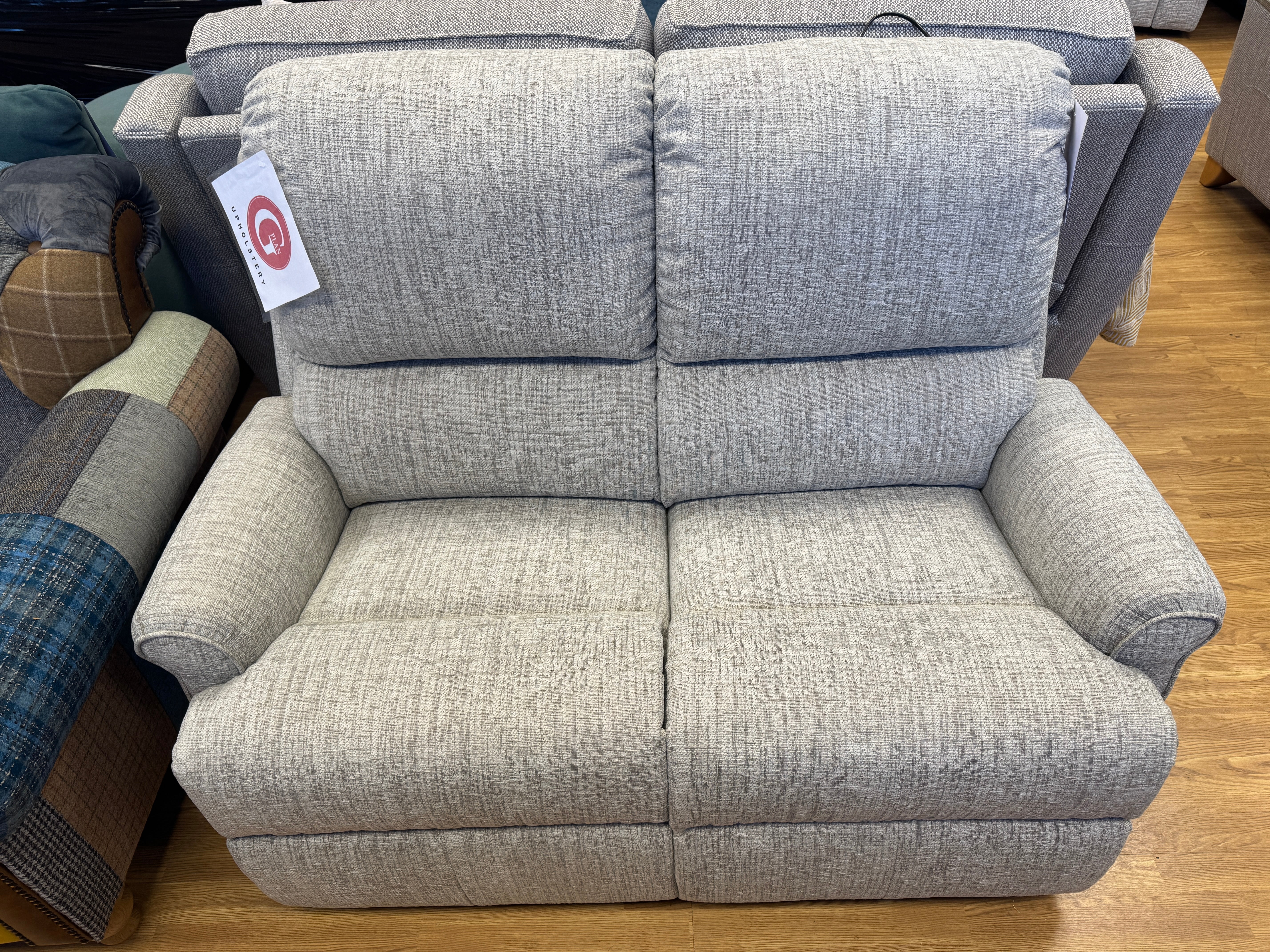 G Plan Lingfield 2 seater high back petite sofa in Coppice Mist fabric