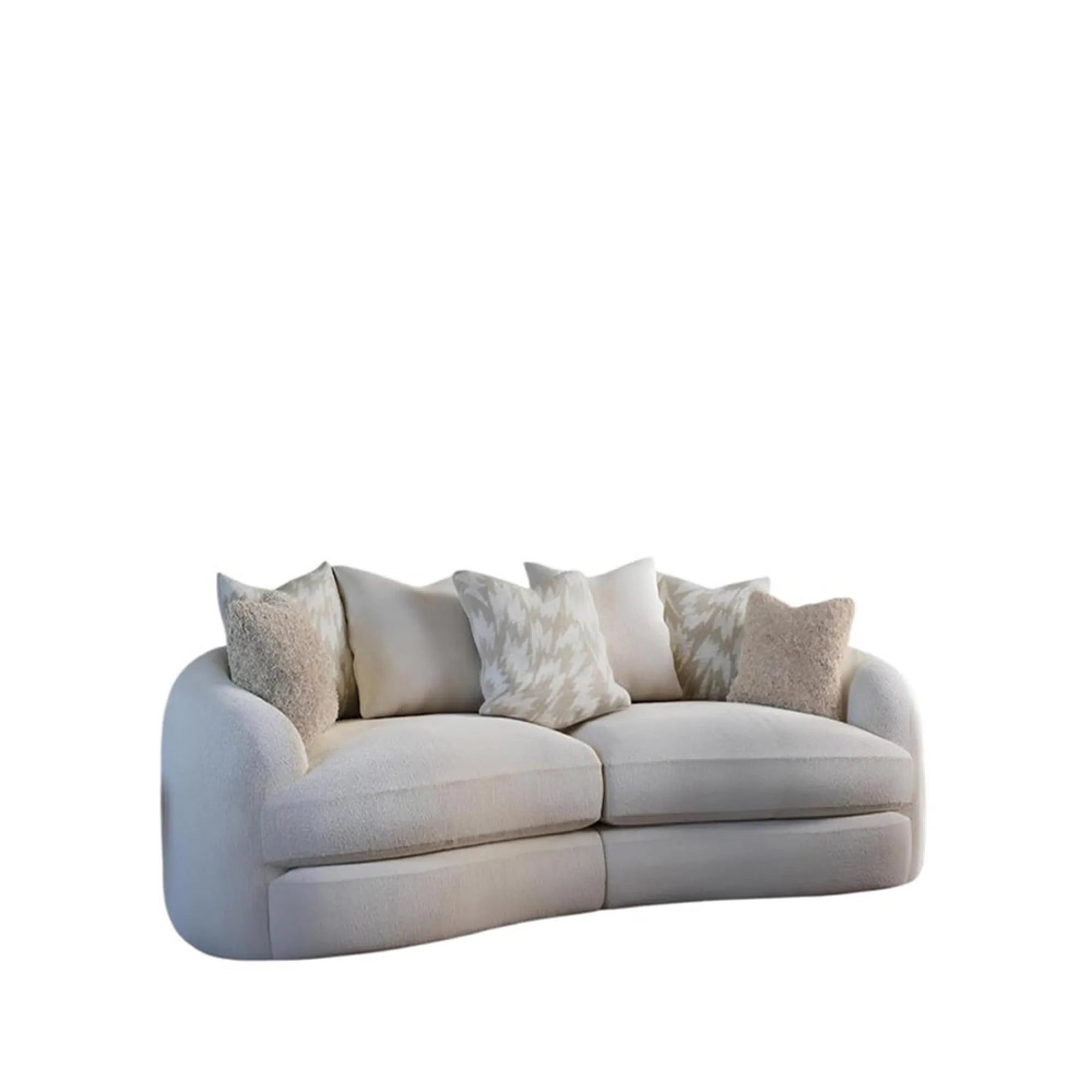 Logan 4 seater split cushion back sofa