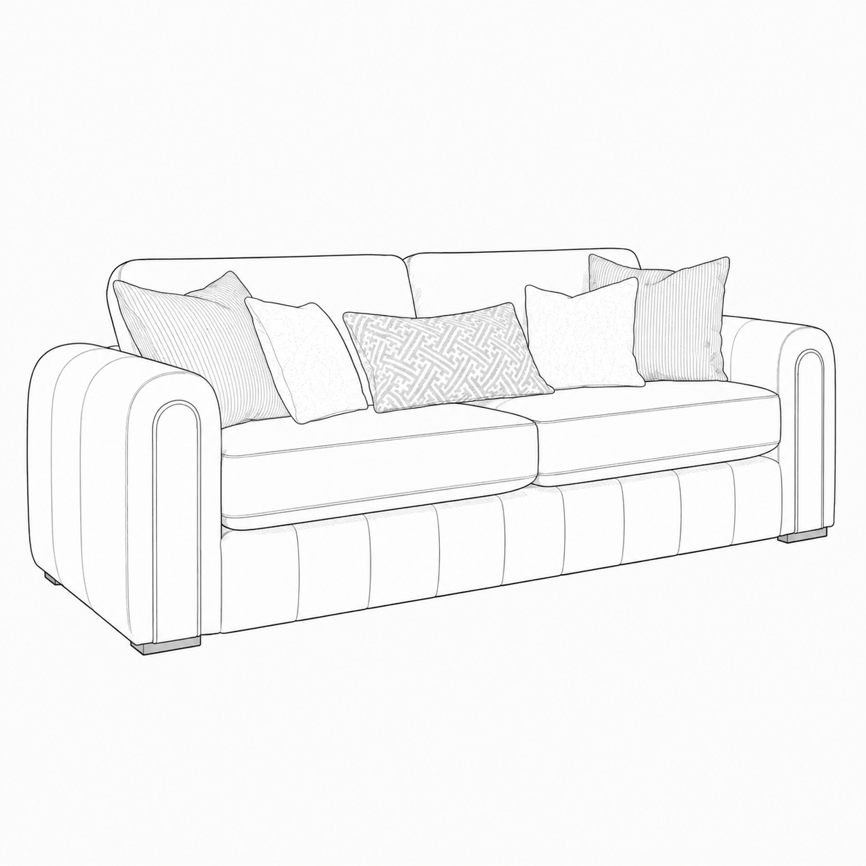 Glamour XL Sofa