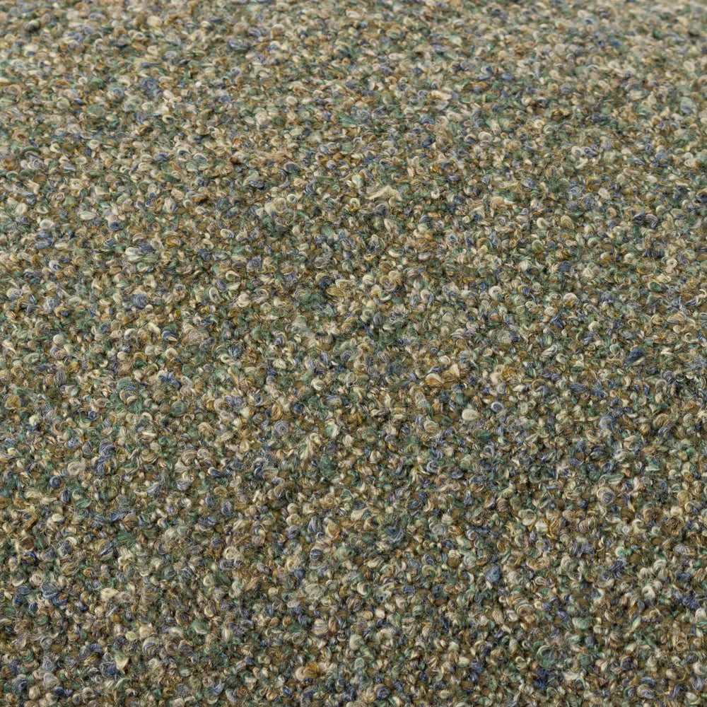Doze dual tone luxury boucle cushion in Moss 40 x 60cm