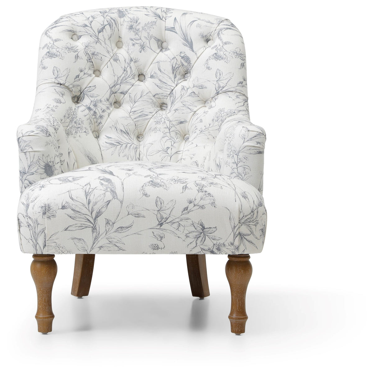 Bianca button back accent chair