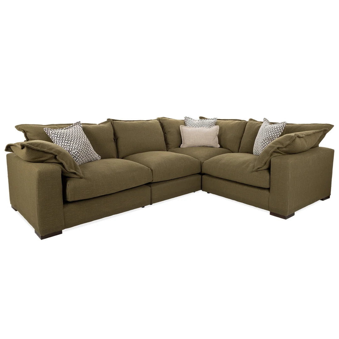 Lennox 4 piece modular corner sofa group (left or right facing sofa)
