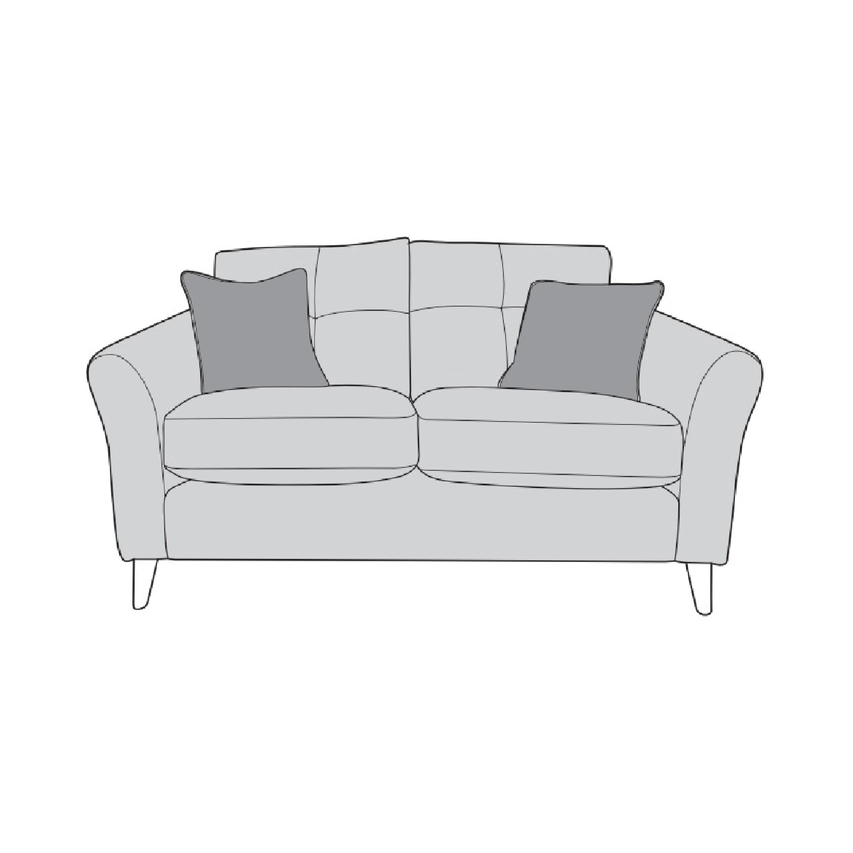 Molly 2 seater sofa - Standard Back