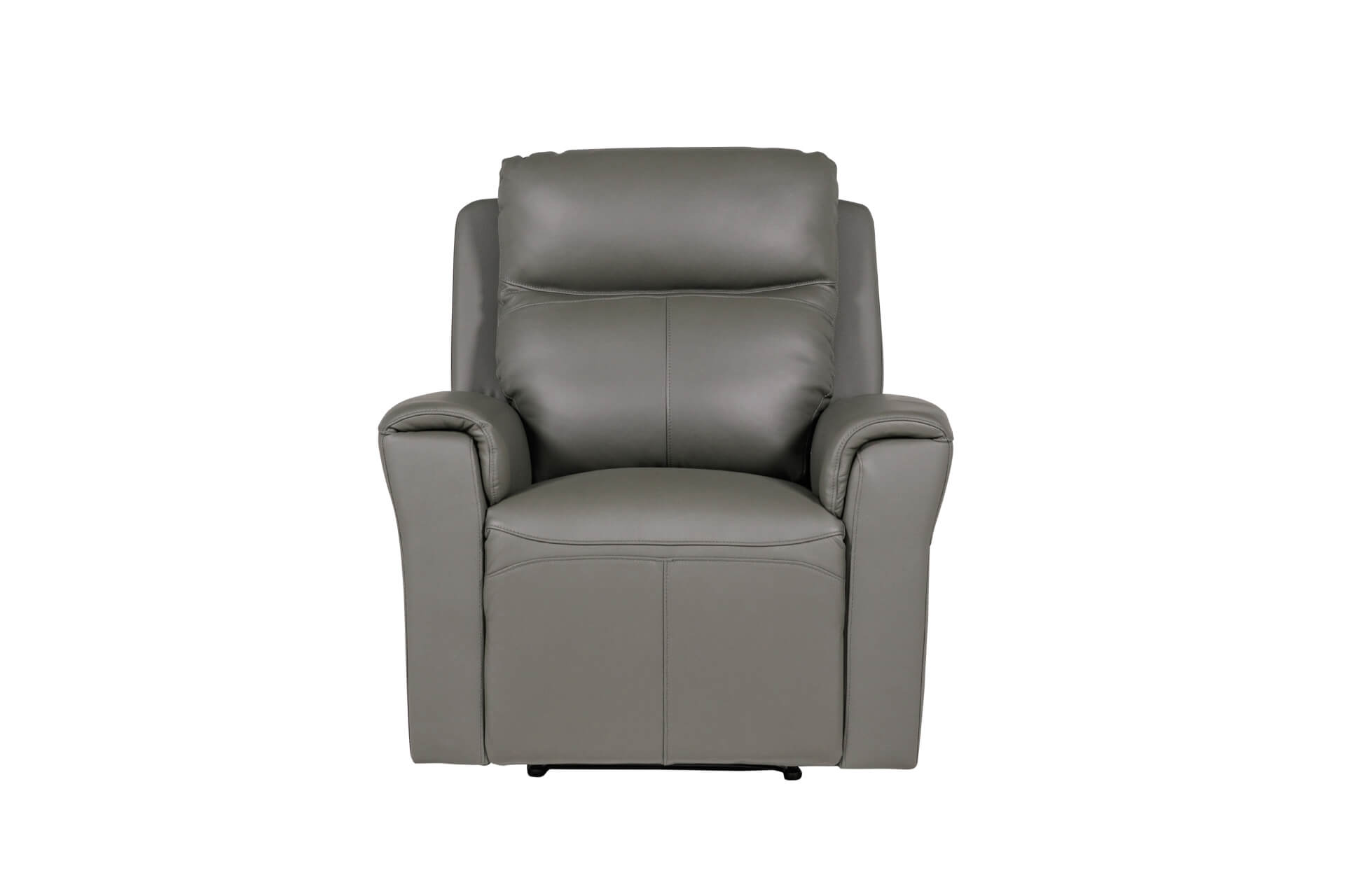 Rennie electric reclining Armchair in Ash Grey leather
