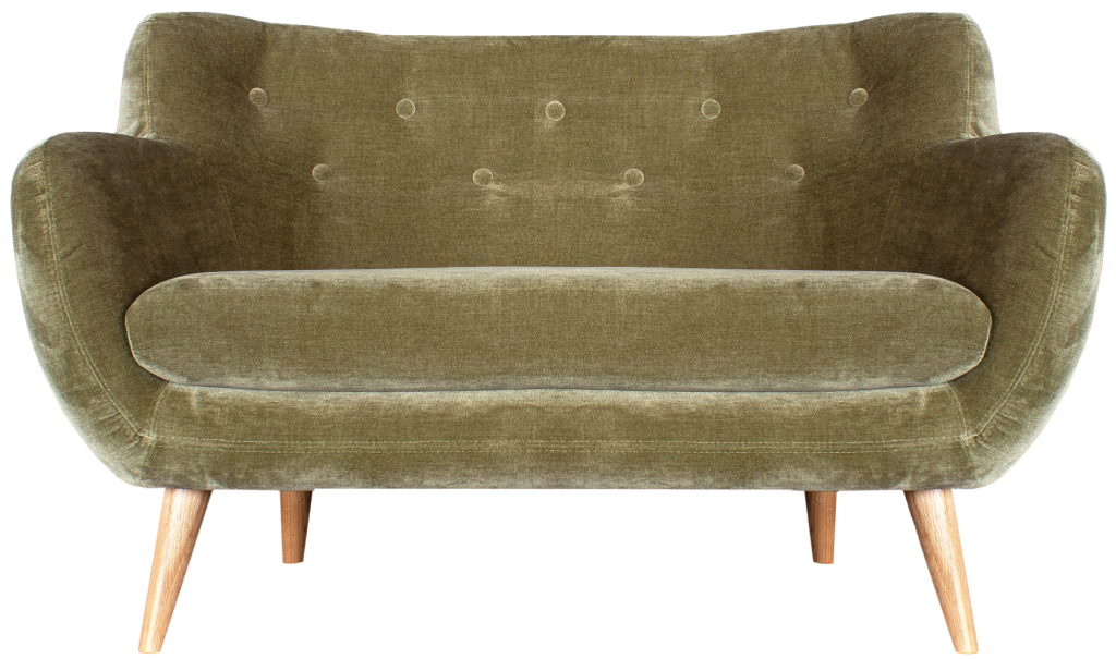 Samantha medium slim bench seat sofa