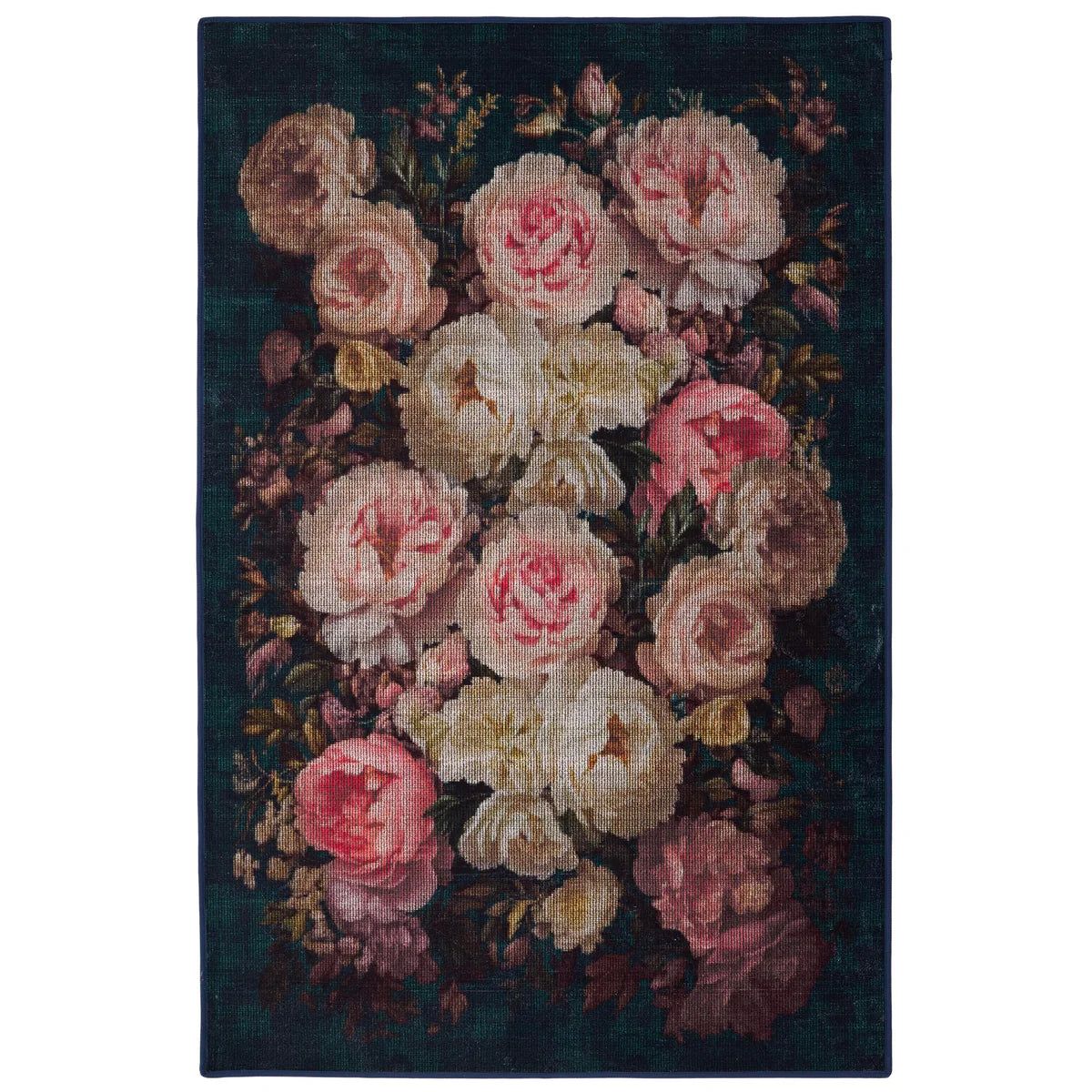 Eco-Washable Rug Signature Collection in Twilight Garden (4 sizes available)