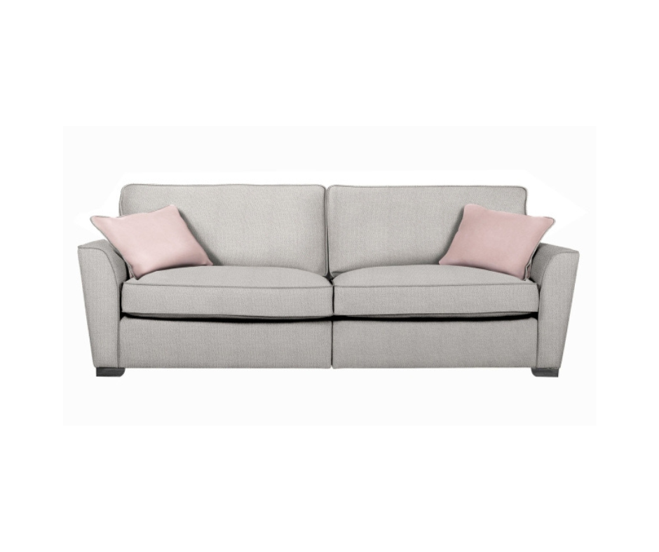 Foxford 4 seater split sofa Standard or Cushion Back