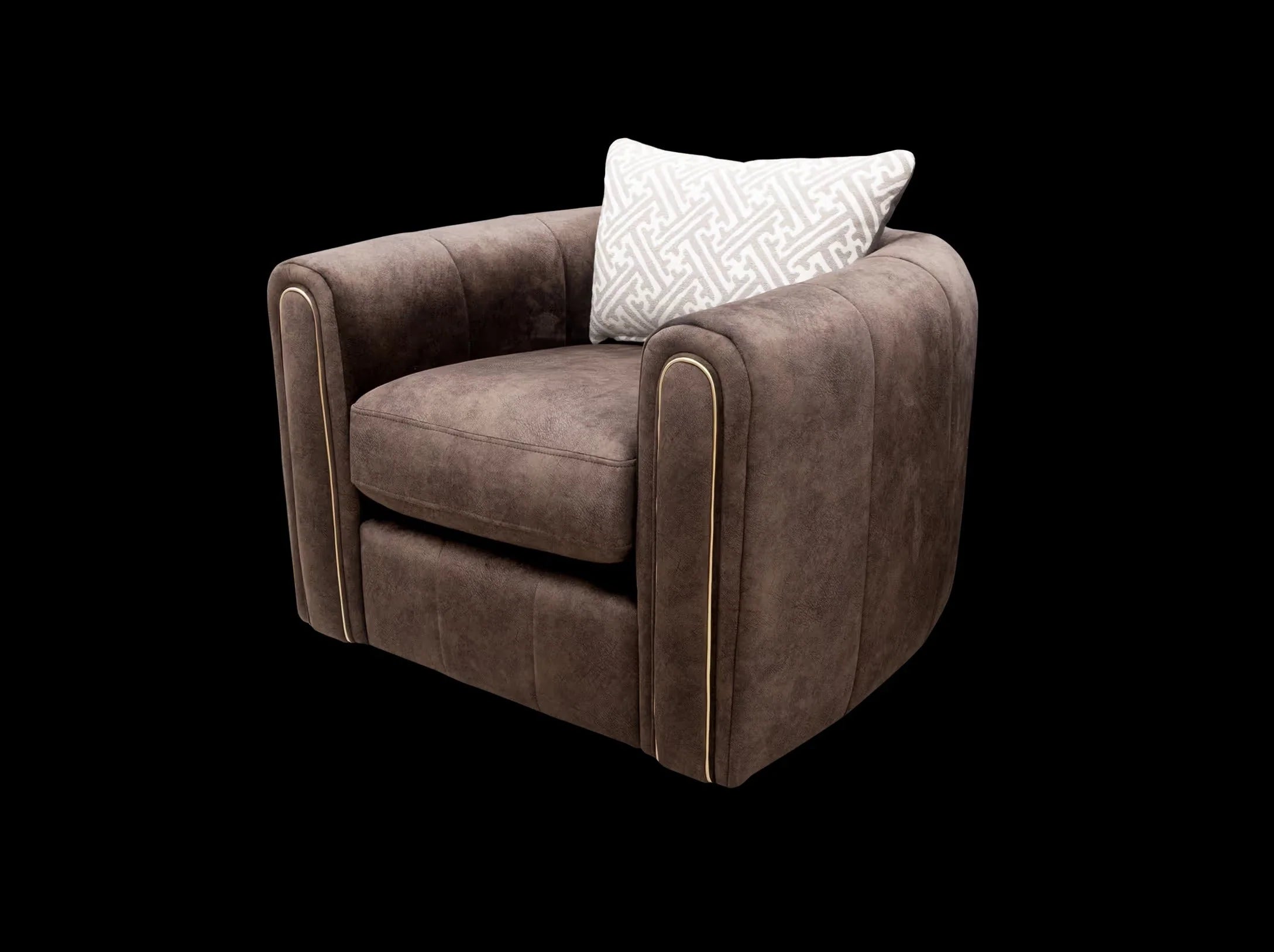 Glamour Swivel Accent Chair