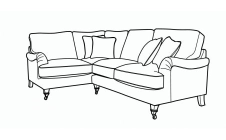 BEATRIX 2 corner 1 group sofa (Left or Right sided corner)