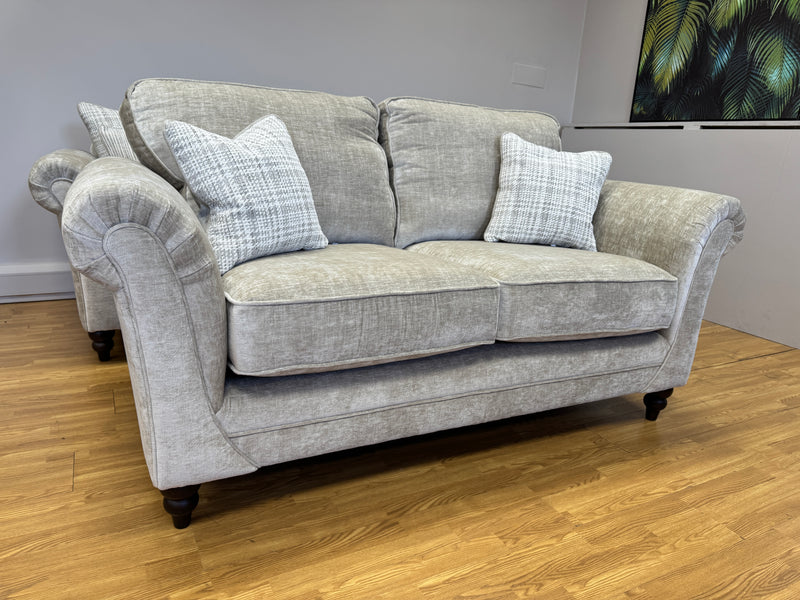 Danbury 2 seater sofa in Dion Husk chenille fabric
