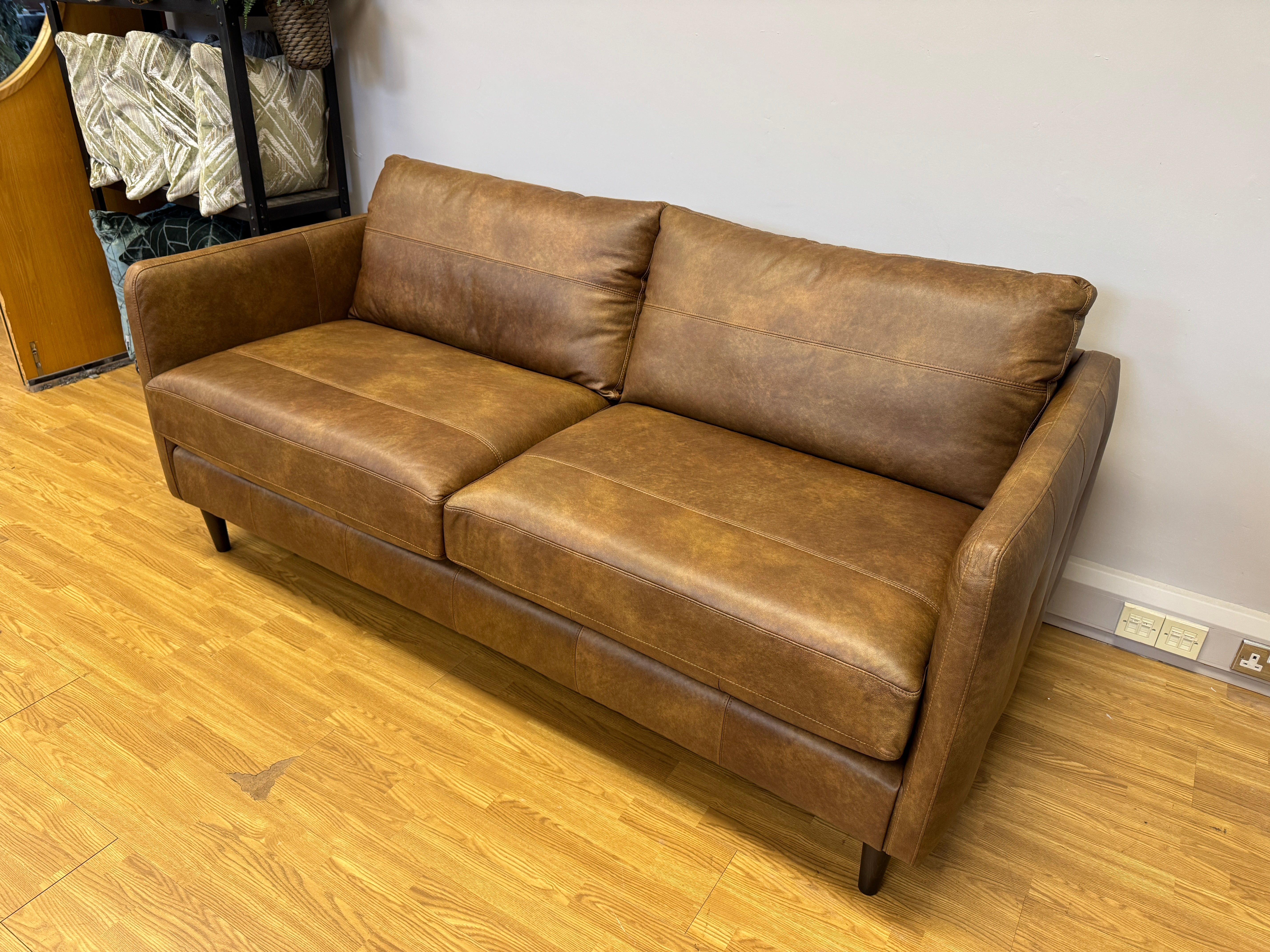 Warren 3 Seater Sofa in Napoli Tan leather