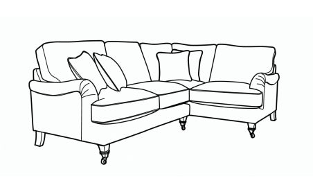 Beatrix 2 corner 1 group sofa (left or right sided corner)