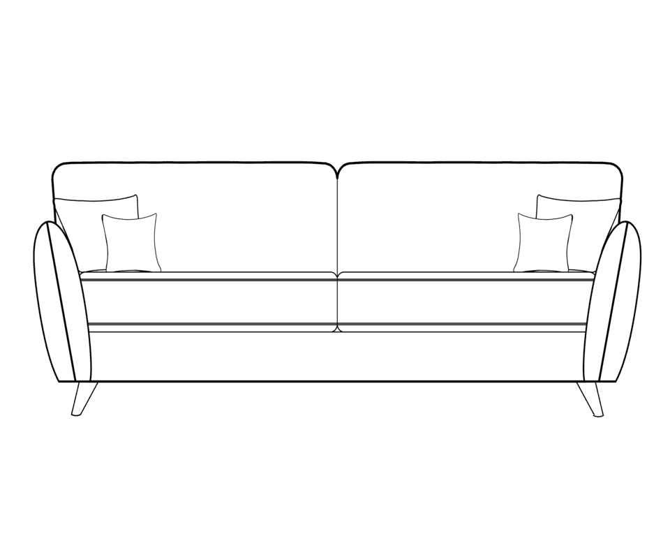 Perth 3 seater sofa