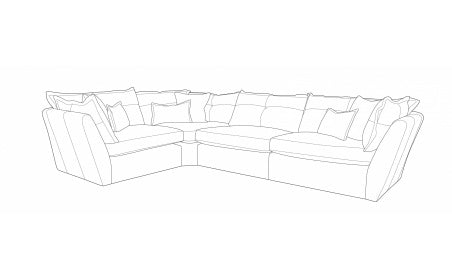 Sligo 2 corner 1 group sofa (left or right facing corner)