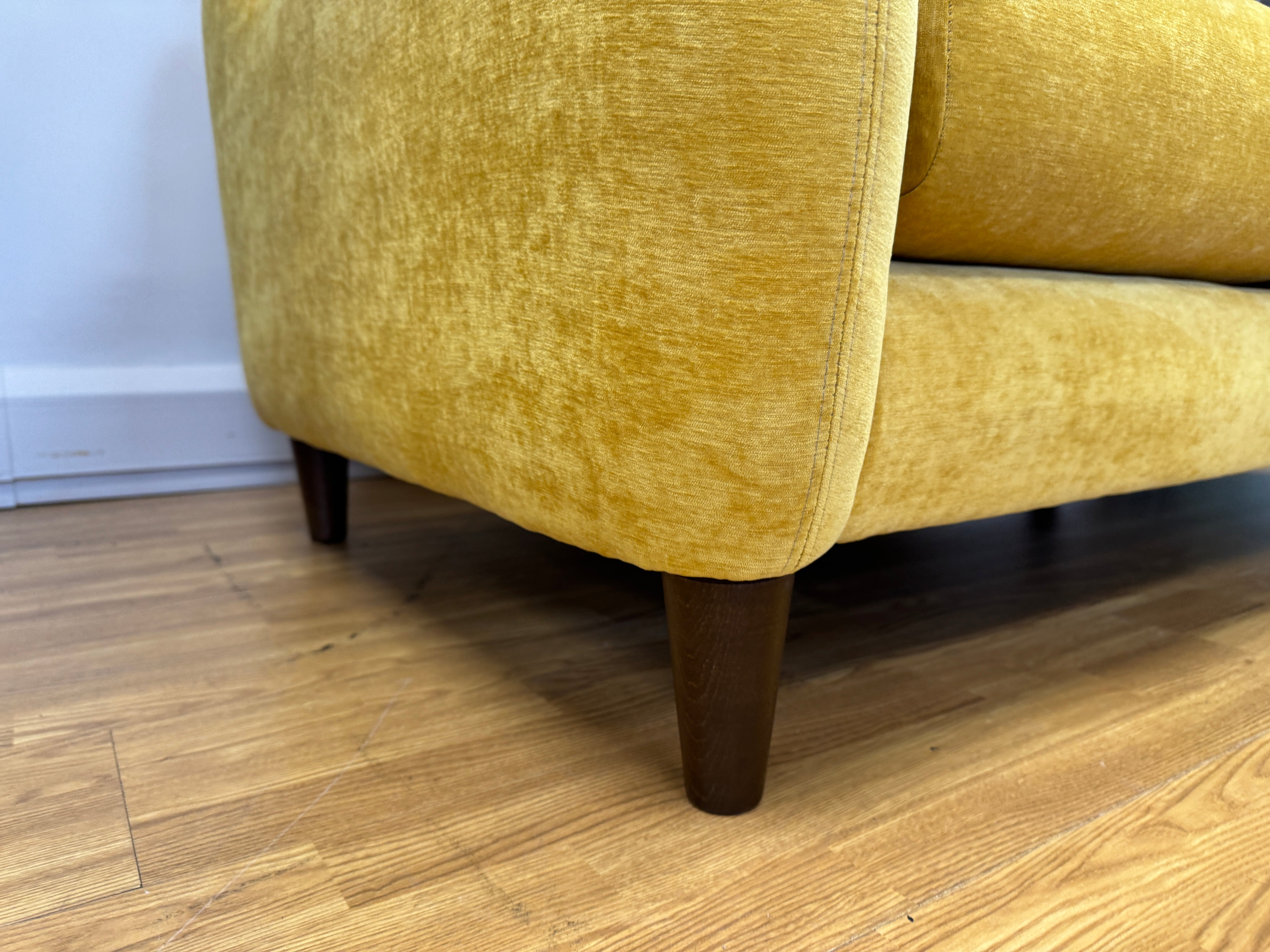 Ambleside 2 seater standard back sofa in Manhattan Gold fabric