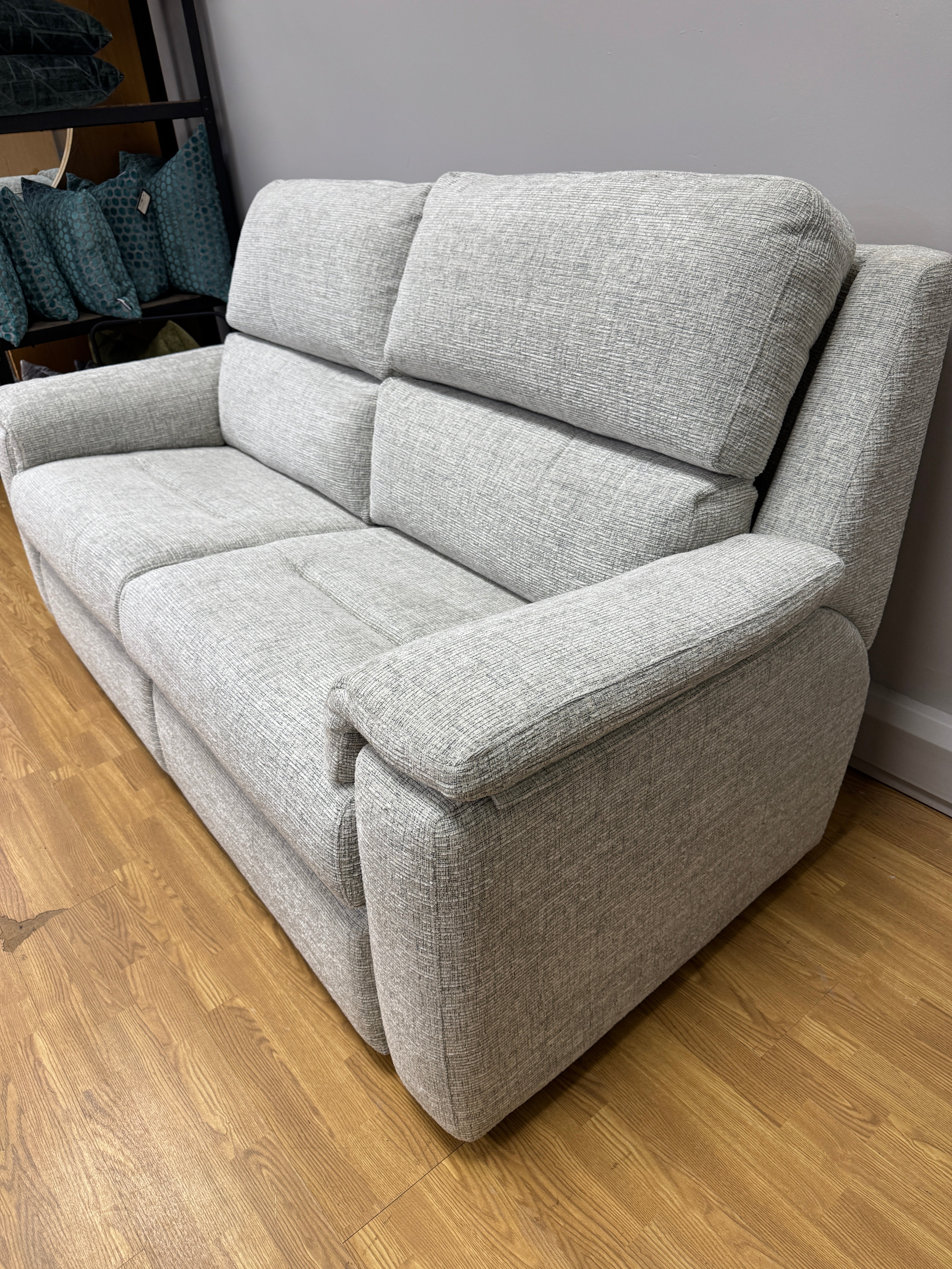 G Plan Harper 3 seater sofa in Could mix weave fabric
