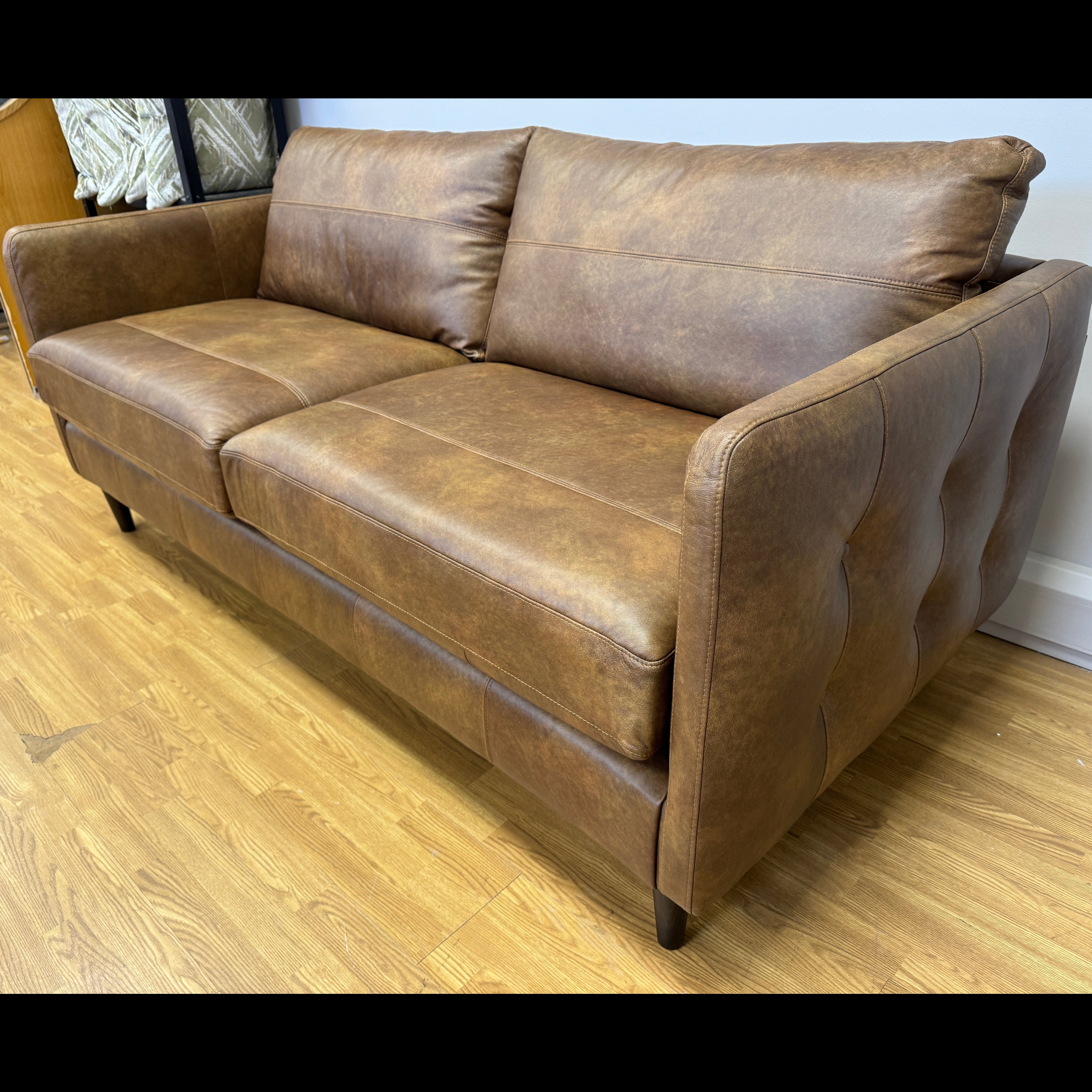 Warren 3 Seater Sofa in Napoli Tan leather