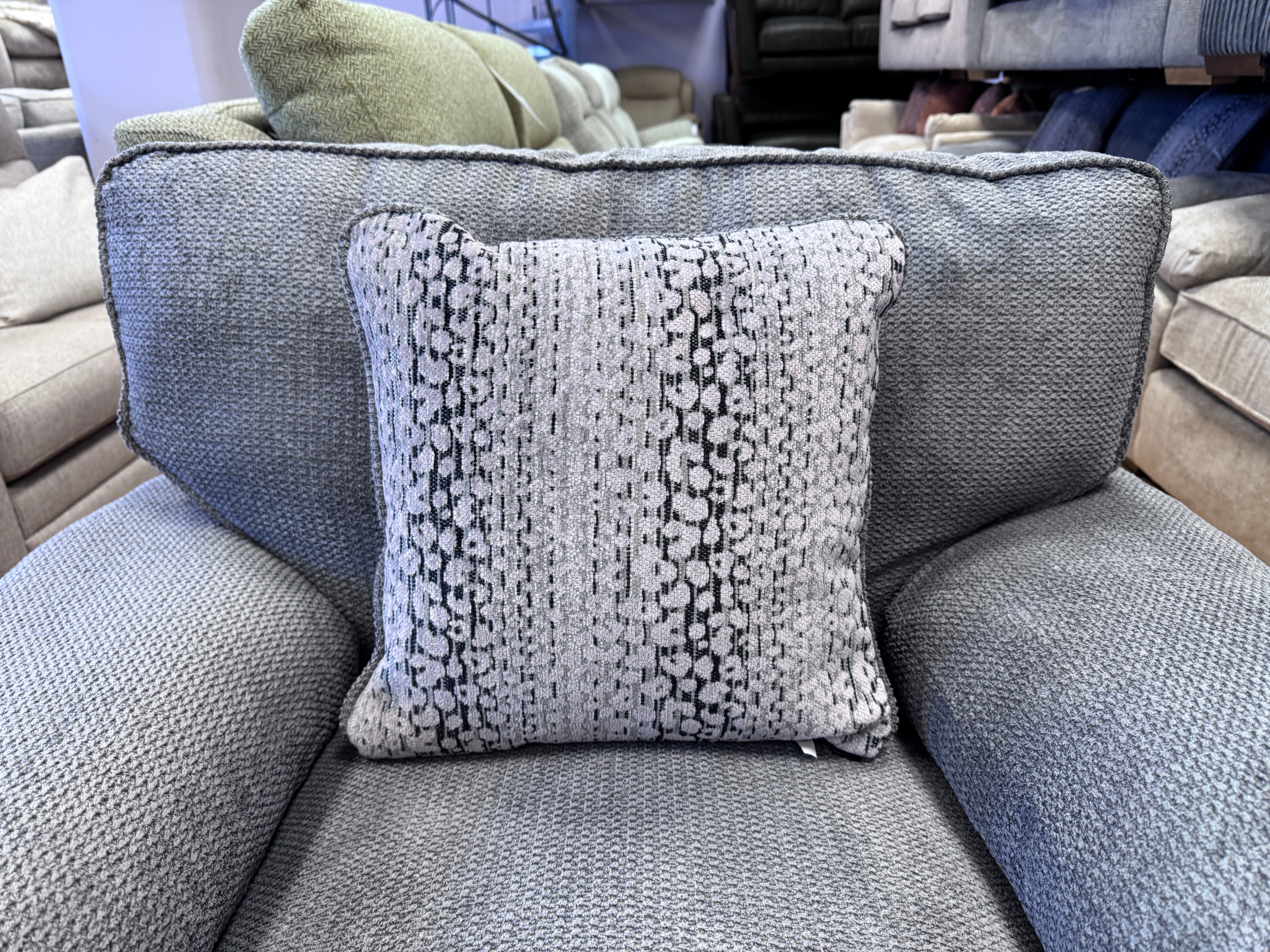 Dexter standard armchair in Rich Charcoal fabric