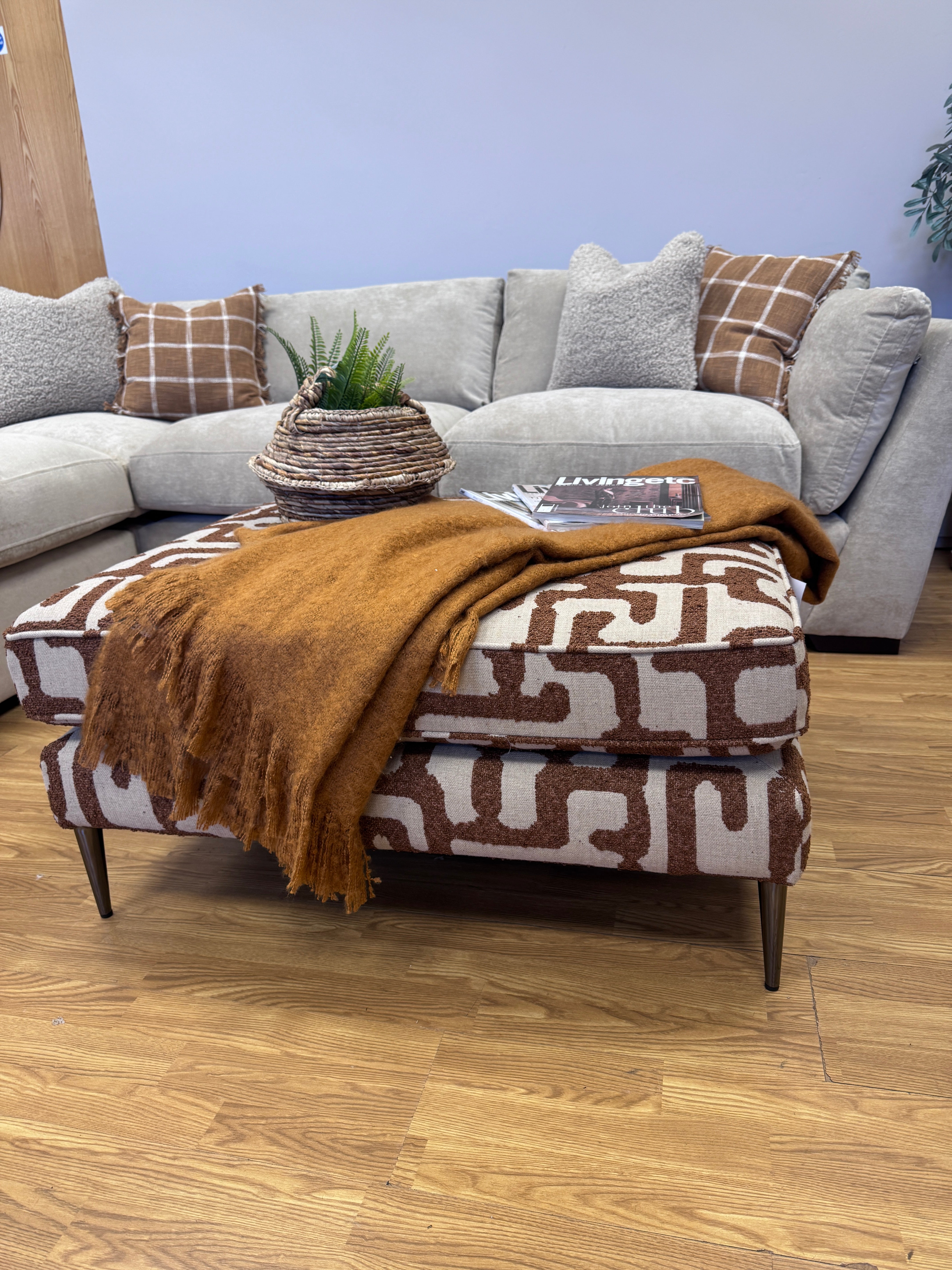 Phoenix 2 corner 2 (3 piece) corner sofa in Kingston Beige fabric