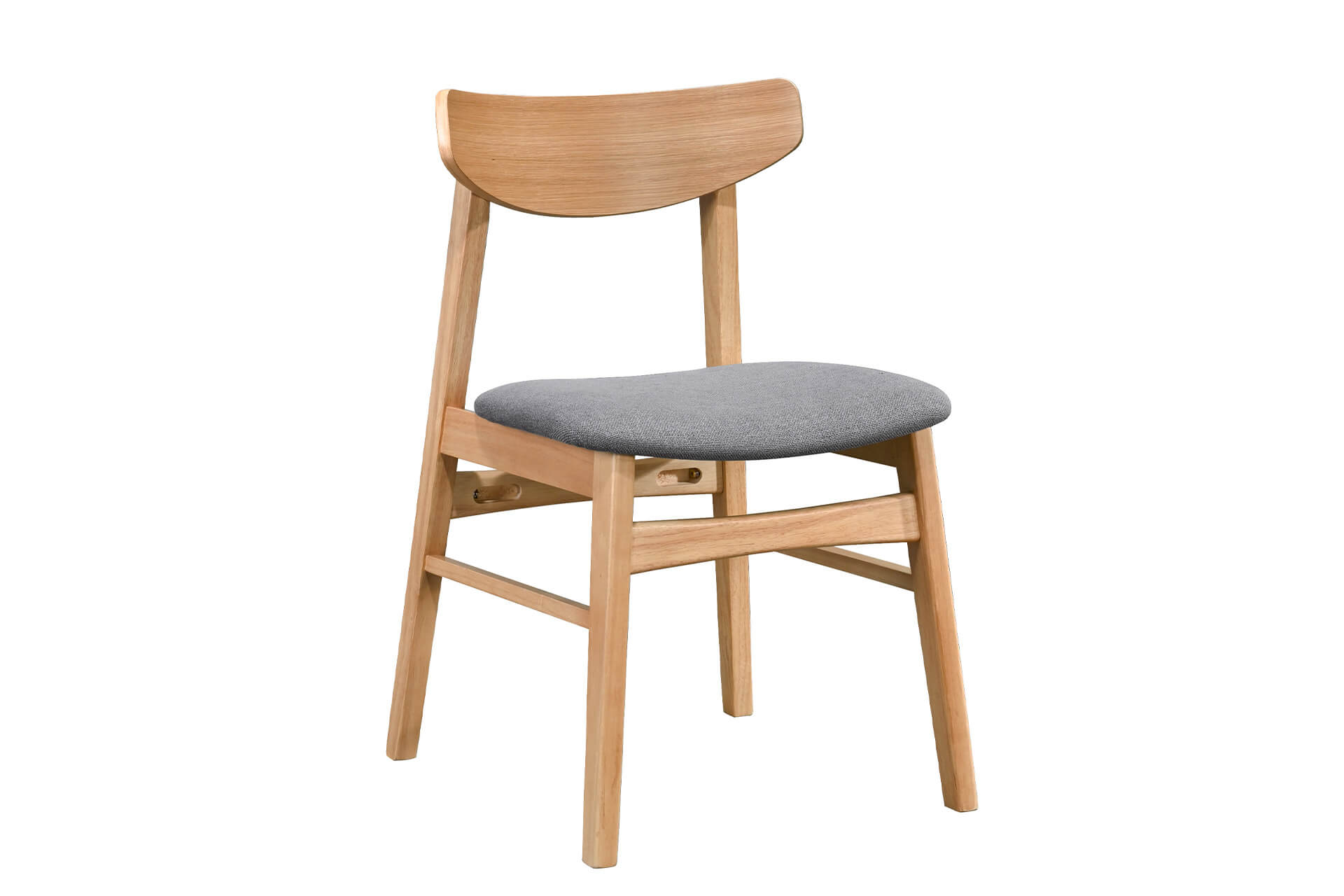 Ayla padded seat wooden dining chair