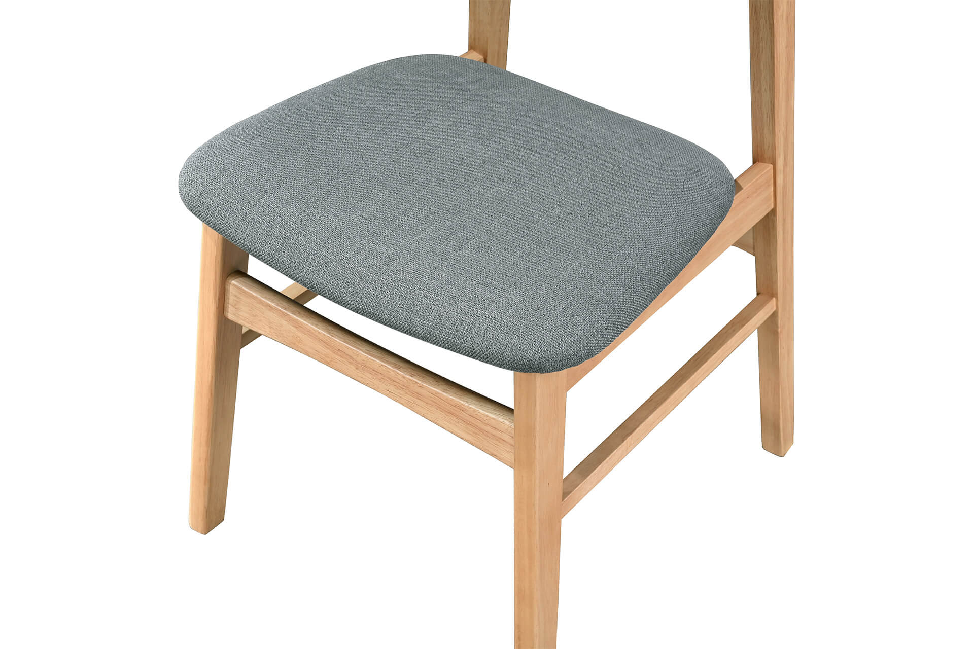 Ayla padded seat wooden dining chair