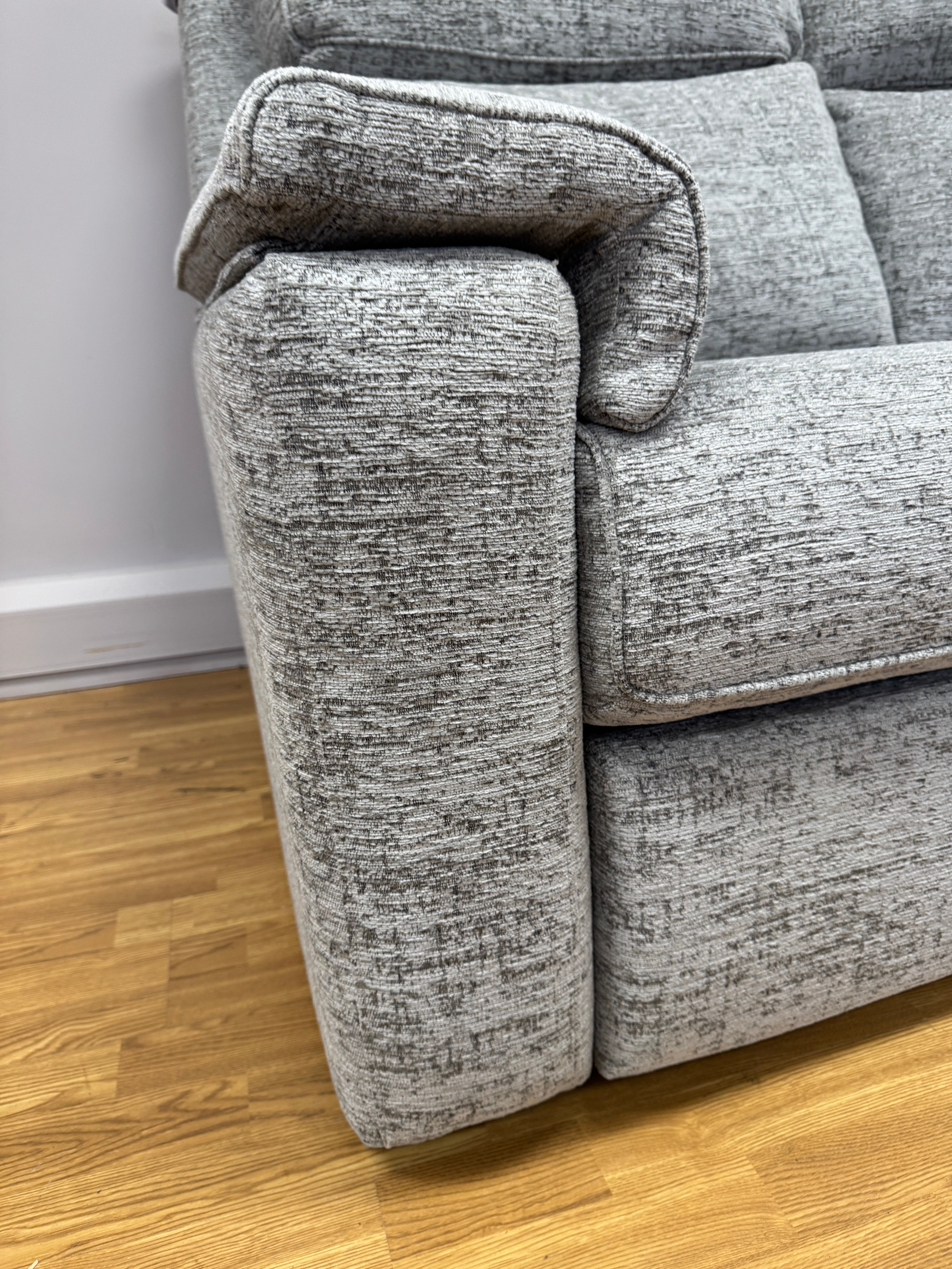 G Plan Ellis 3 piece corner sofa in Slate mix fabric