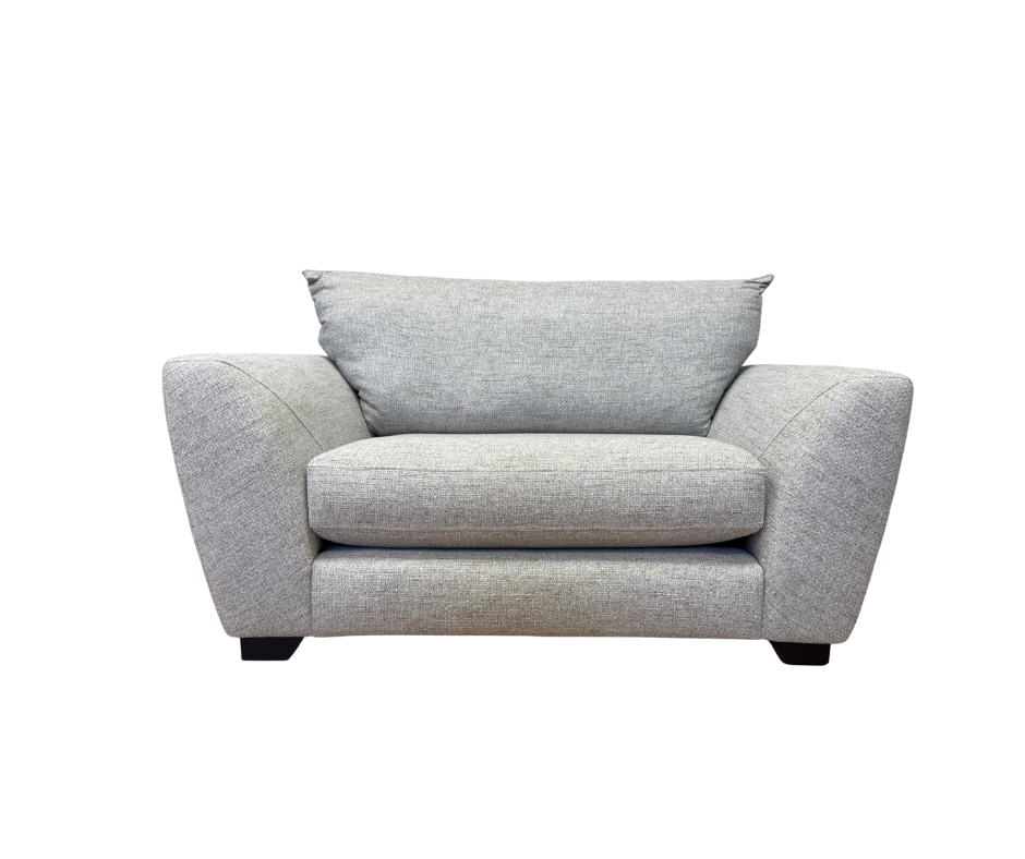 Mala loveseat in Tilly Natural weave fabric