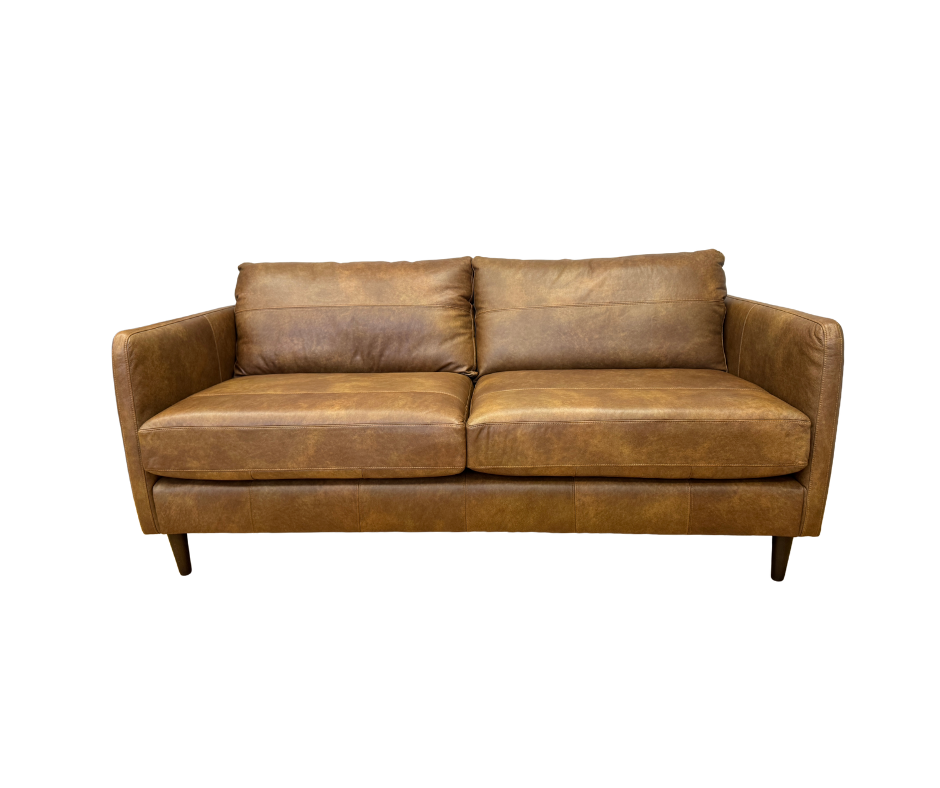 Warren 4 Seater Sofa in Napoli Tan leather