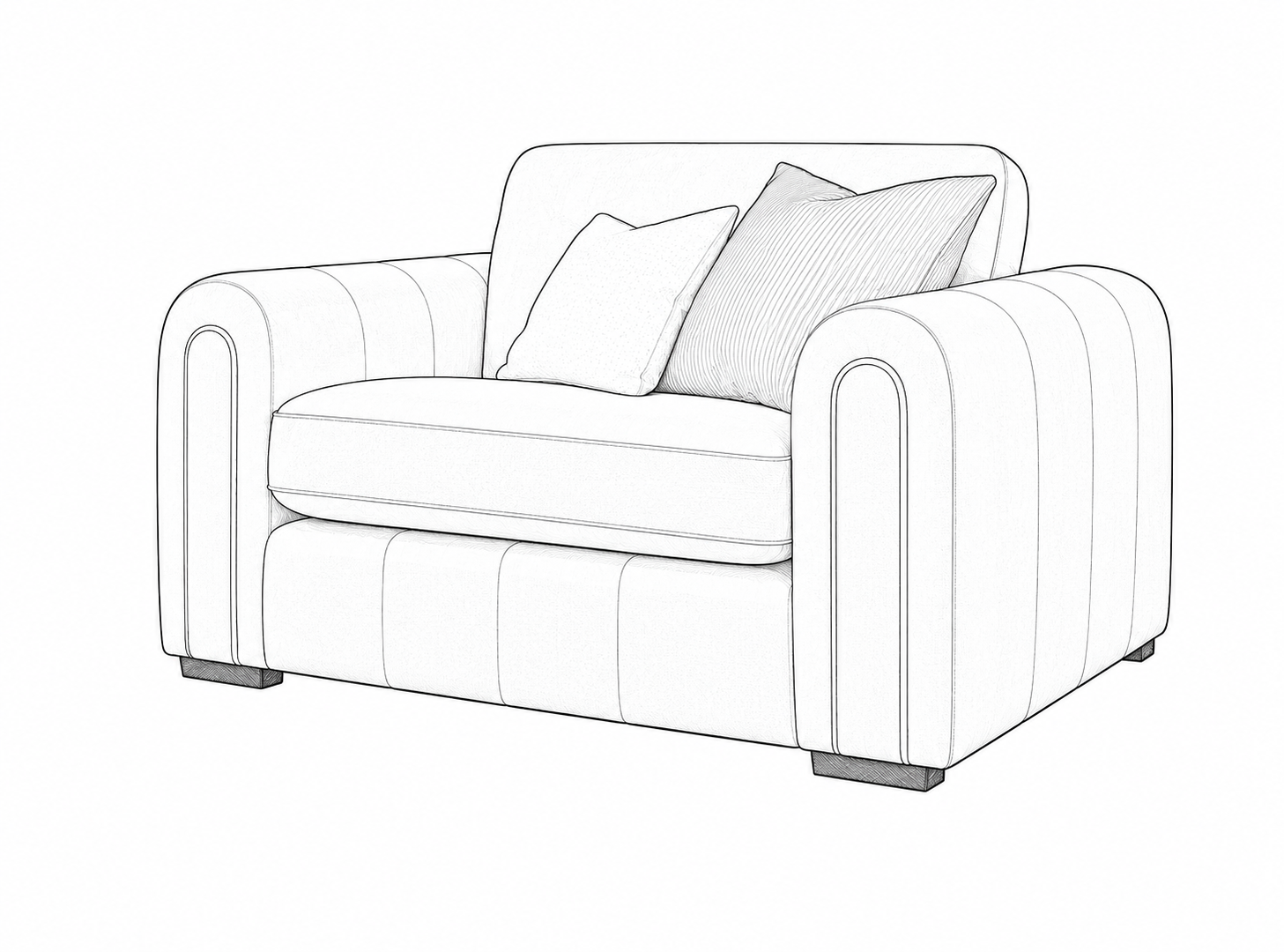 Glamour Loveseat