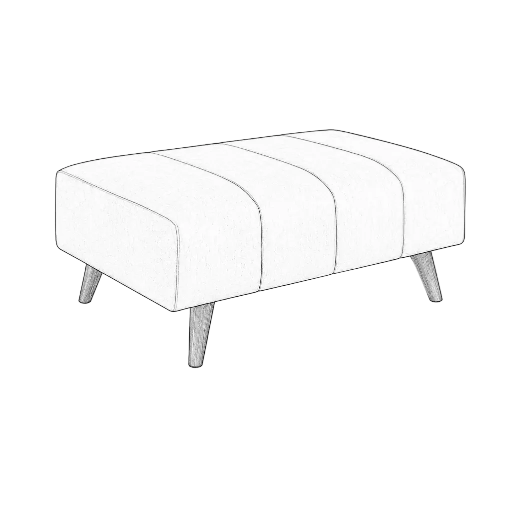 Glamour Footstool