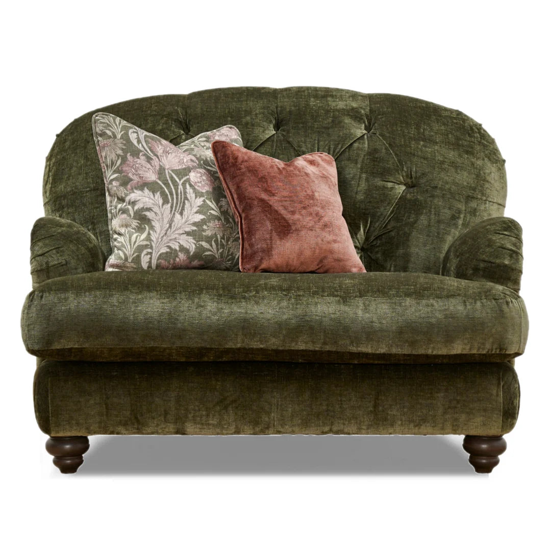 Derry 2 seater button back sofa