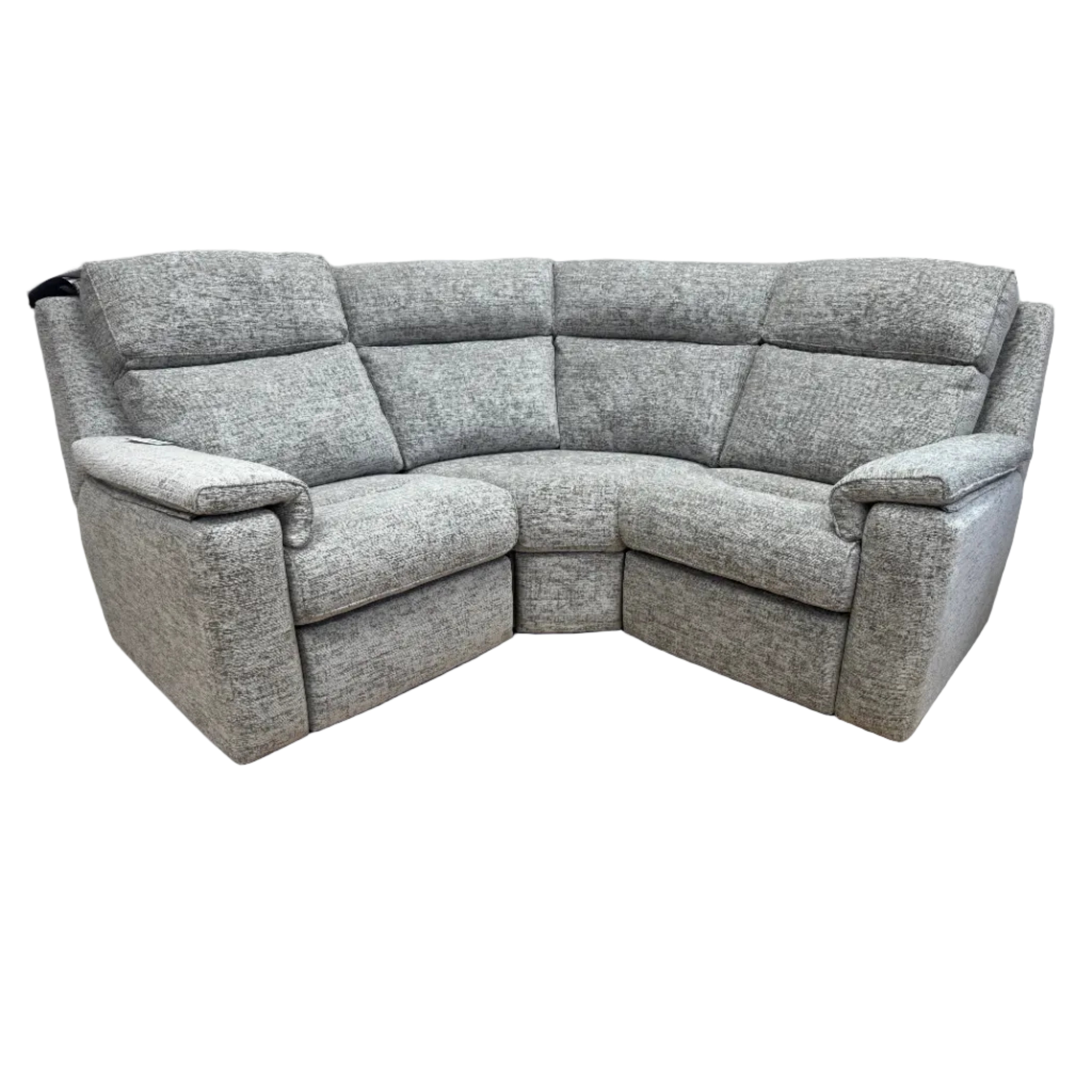 G Plan Ellis 3 piece corner sofa in Slate mix fabric
