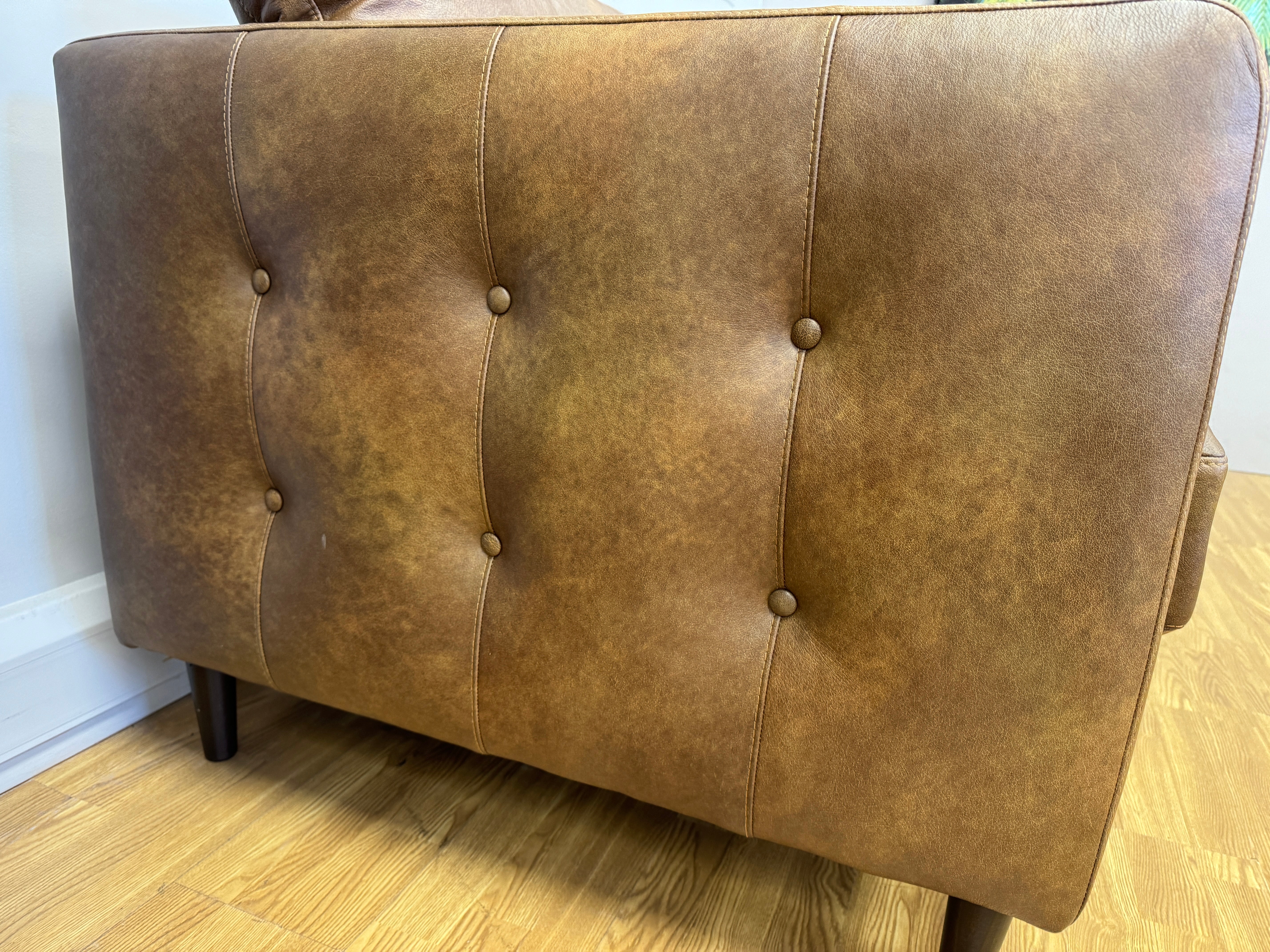 Warren 3 Seater Sofa in Napoli Tan leather