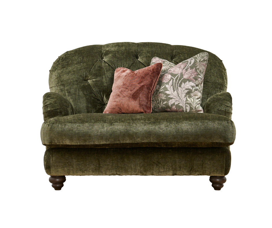 Derry button back Loveseat