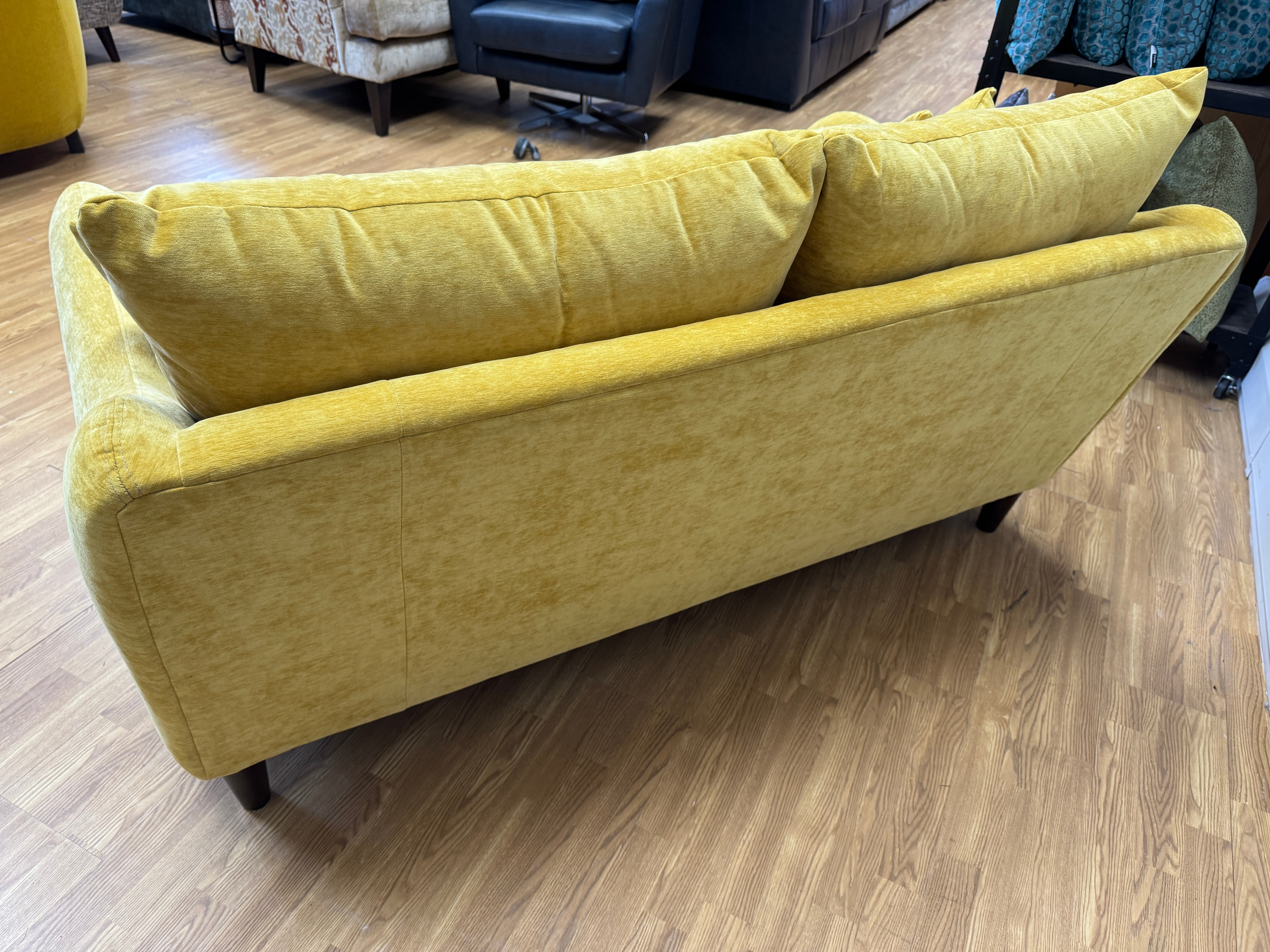 Ambleside 2 seater standard back sofa in Manhattan Gold fabric
