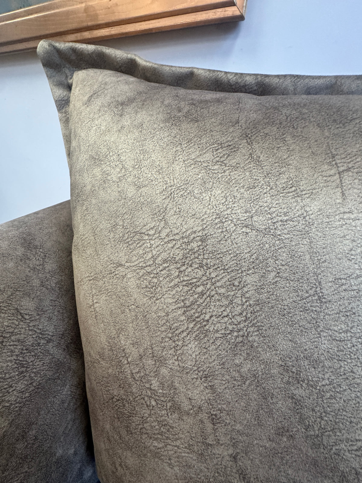 Matteo Large Loveseat / Cuddle chair in Kenzo Chocolate brown marble velvet