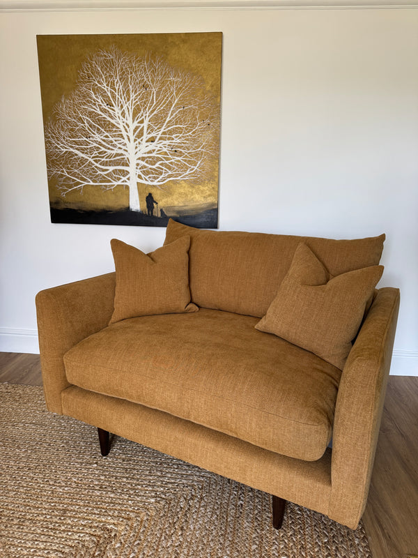 Customer Andrew with their sofa