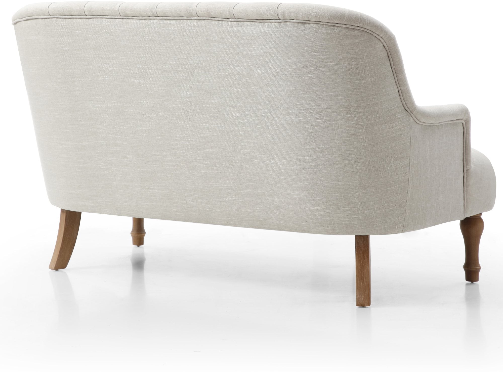 Bianca button back small sofa / loveseat