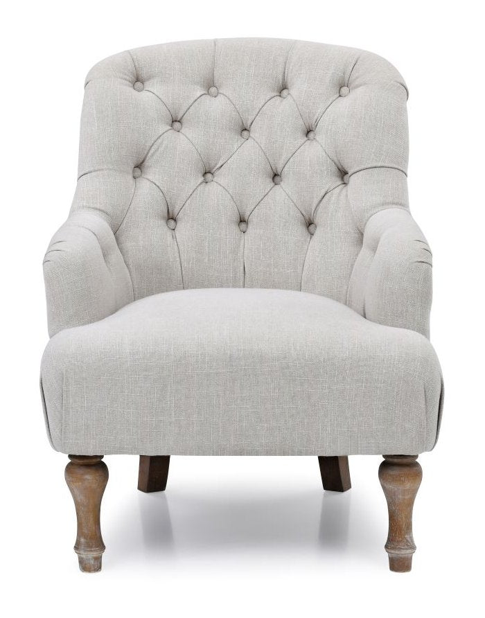 Bianca button back accent chair