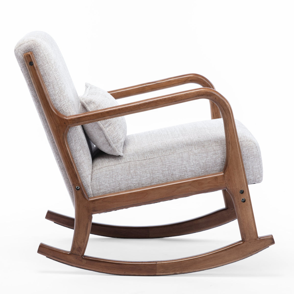 Inca Rocking chair with Walnut frame