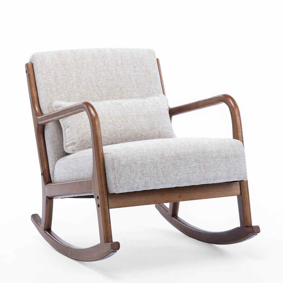 Inca Rocking chair with Walnut frame