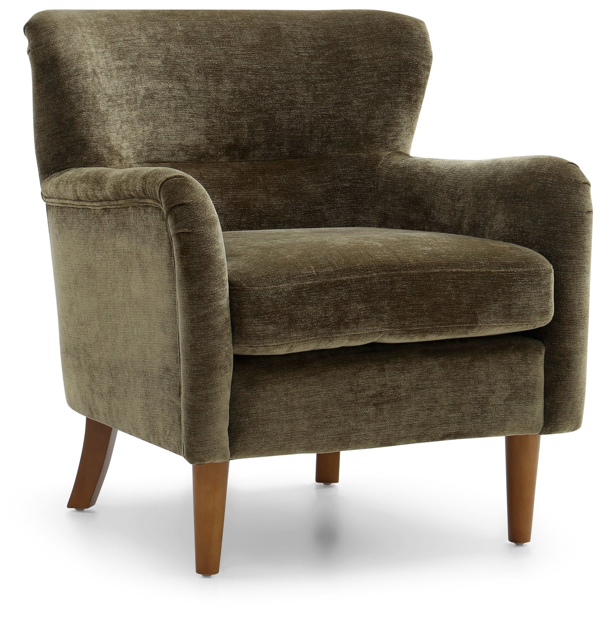 Rosie small wingback inspired chair in Luxe chenille