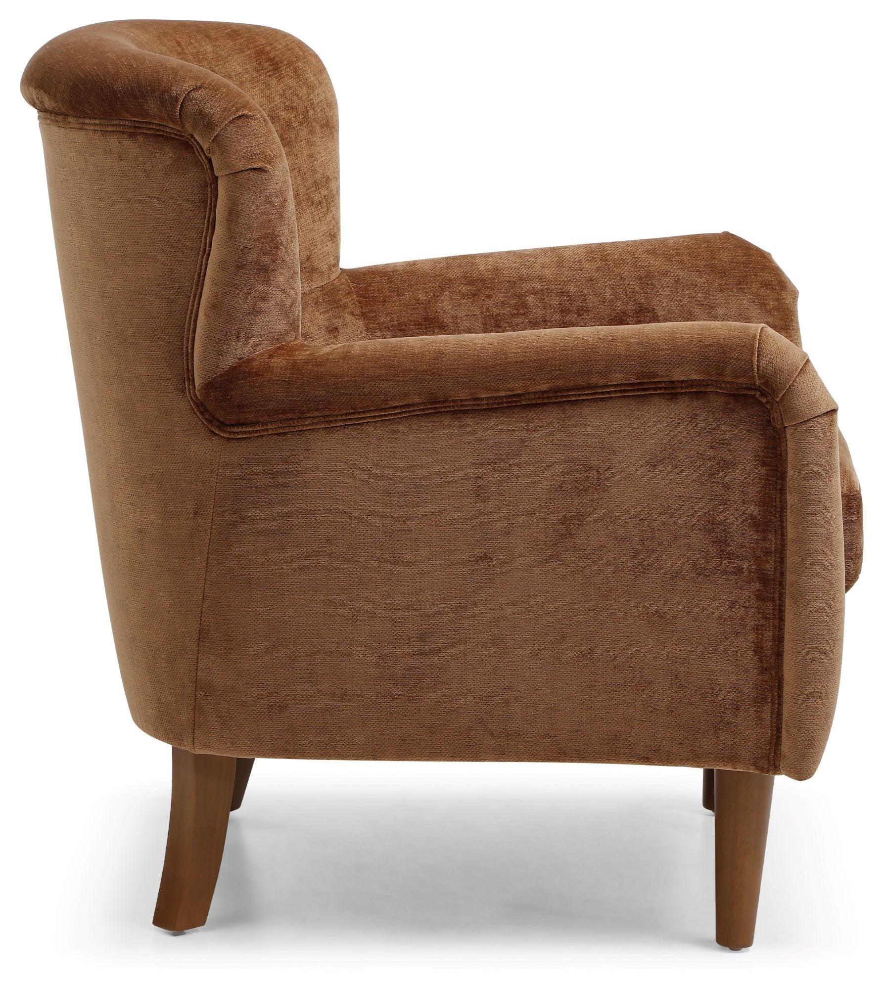 Rosie small wingback inspired chair in Luxe chenille